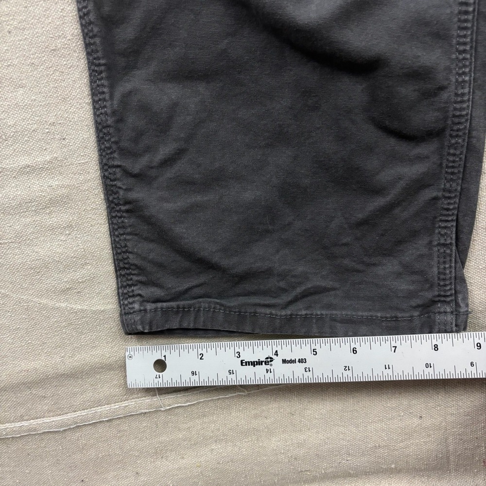 Ariat Rebar M4 Work Pants Mens 38x30 Grey Relaxed Straight DuraStretch Canvas - Picture 11 of 11